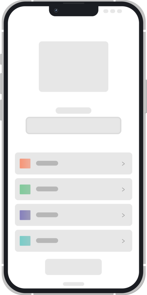Clovo app member booking screen