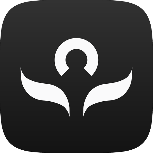 The Clovo app icon: a white Clovo mark on a dark square